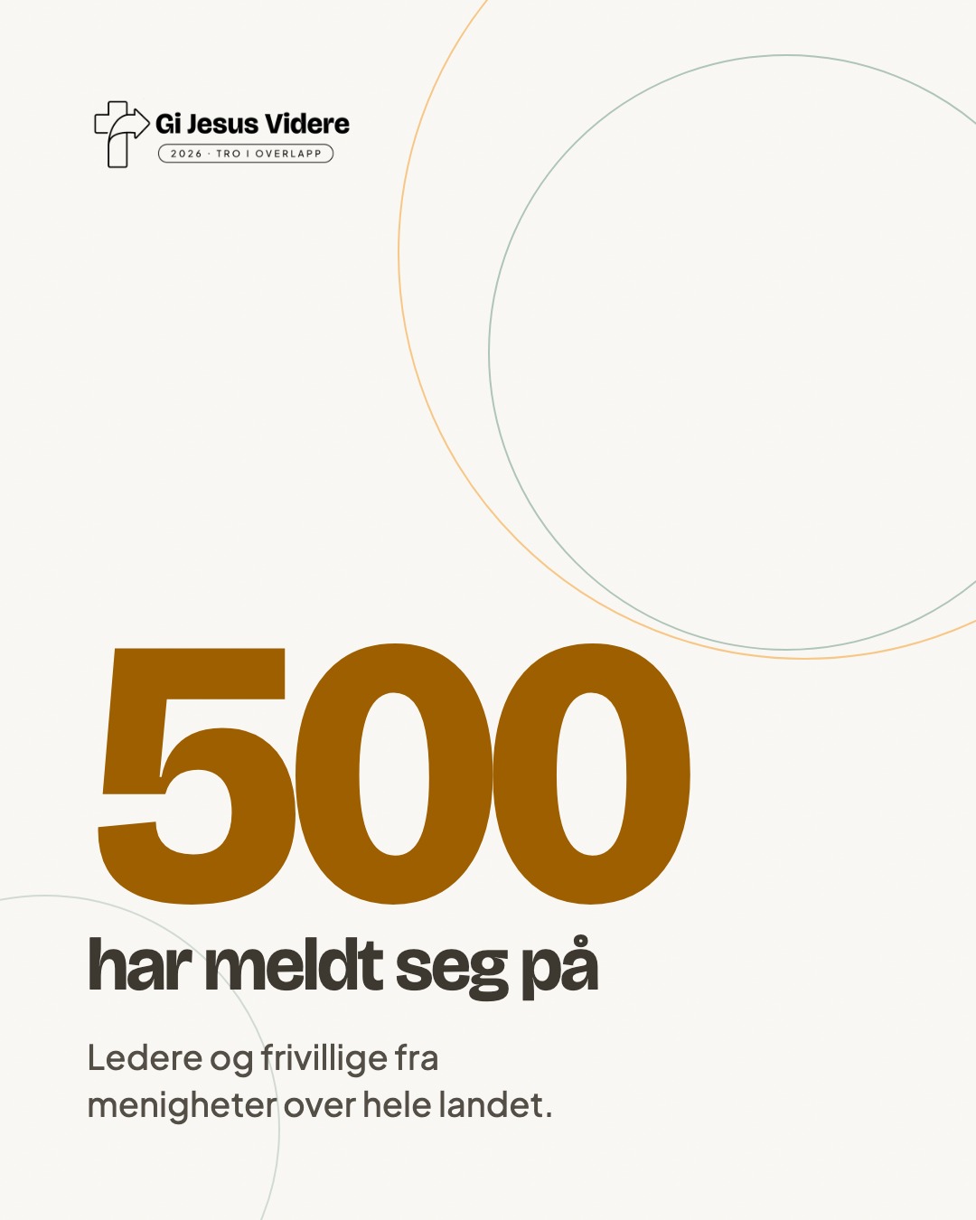 500 har meldt seg på